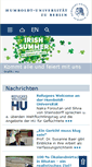 Mobile Screenshot of hu-berlin.de